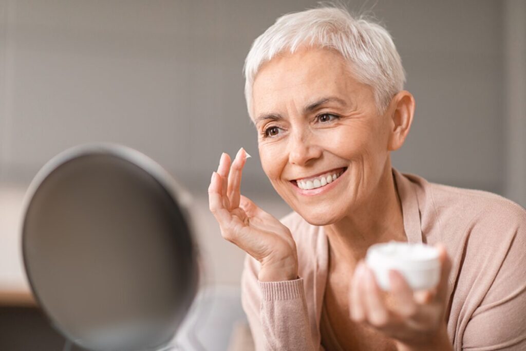 Home Caregiving Skin Tips. Applying skincare