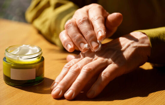 Home Caregiving Skin Tips. Applying skincare